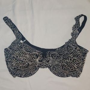 Smart and Sexy unlined lace bra 38DD